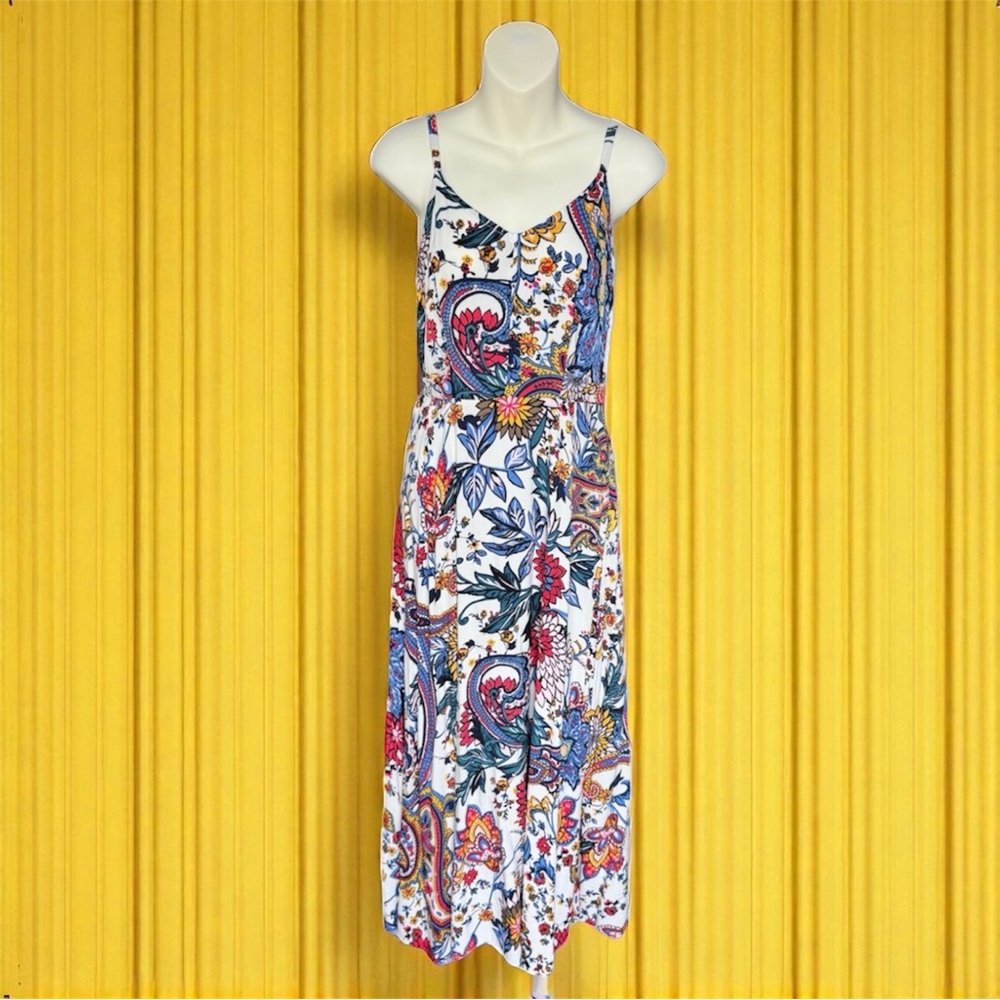Vince Camuto Boho Maxi Dress – Floral Print – Size M - New without tags
